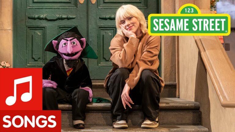 Billie Eilish Sings ‘Happier Than Ever’ with The Count on Sesame Street