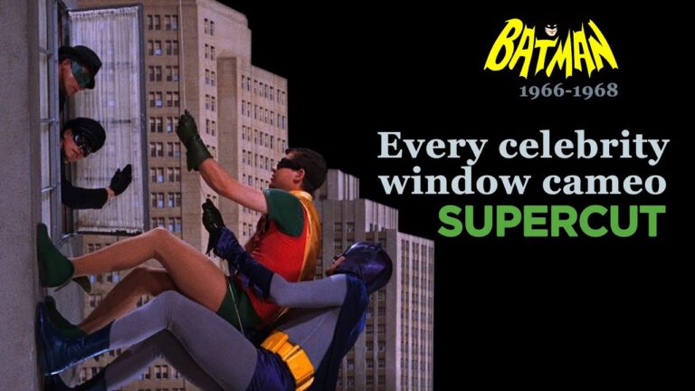 SUPERCUT Every Window Cameo in Batman From 1966-1968