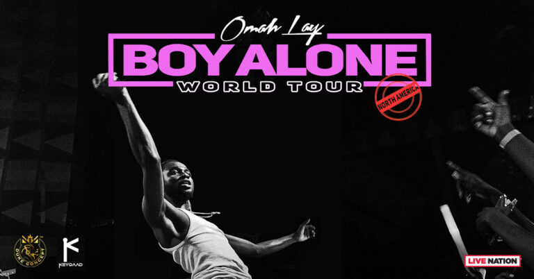 Omah Lay Announces ‘Boy Alone’ World Tour 2022