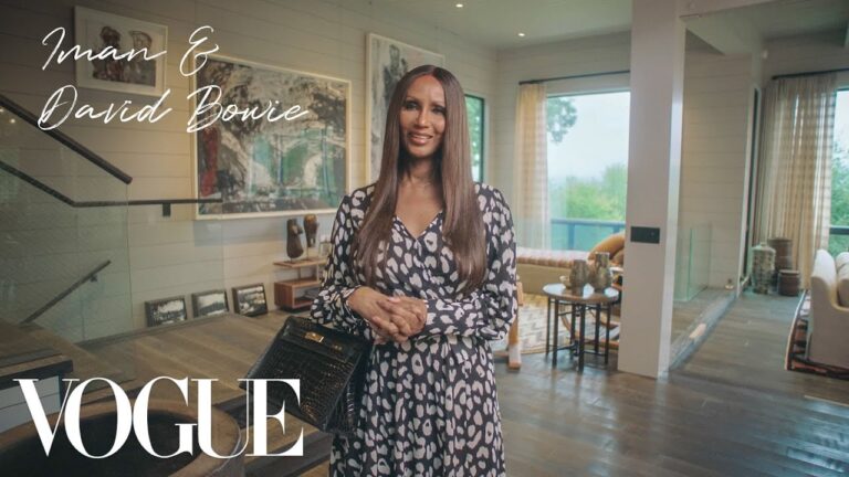 Iman Takes You Inside Her And David Bowie’s Scenic Home Filled With Wonderful Objects