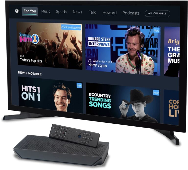 More than 425 SiriusXM Channels Now Available on Comcast’s Entertainment Platforms