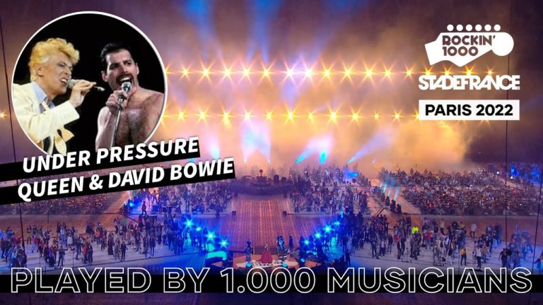 Queen & David Bowie’s “Under Pressure” Played By 1,000 Musicians