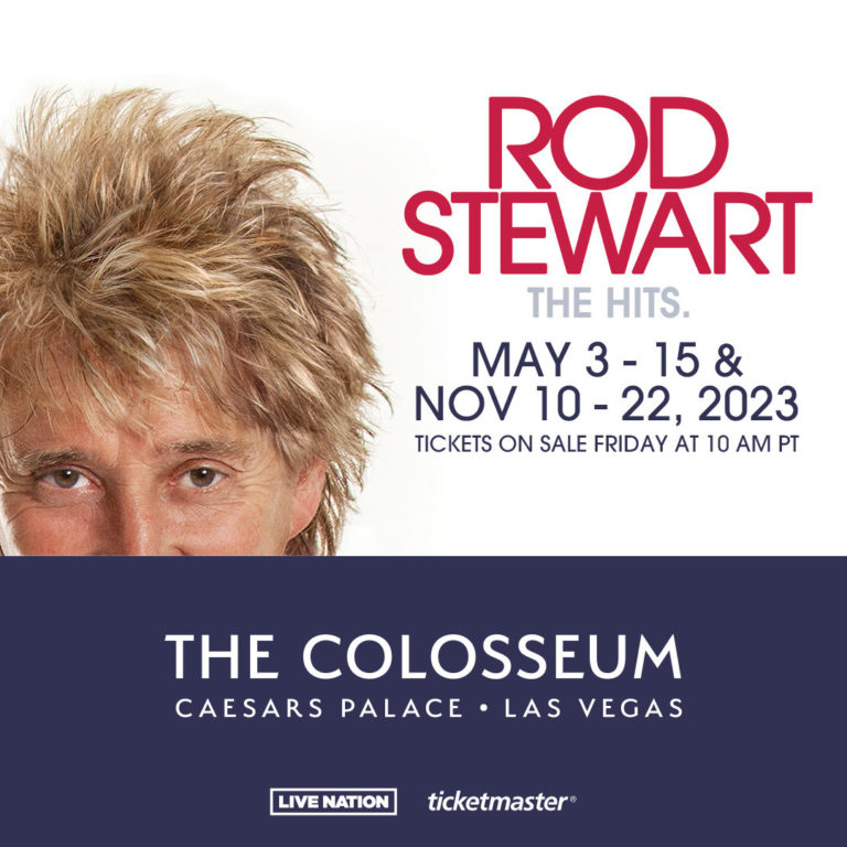 Rod Stewart Extends His Las Vegas Residency Into 12th Year With New 2023 Concerts