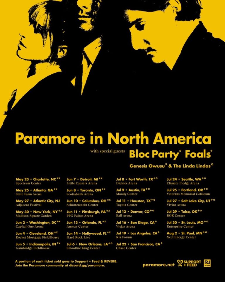 Paramore Announces Long Awaited North America Arena Tour