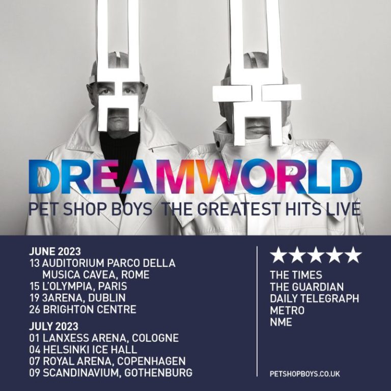 Pet Shop Boys Announce New UK And European Dates For ‘Dreamworld: The Greatest Hits Live’ Tour