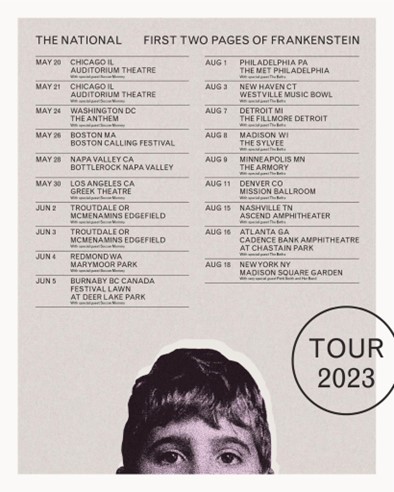 The National Announce New Album “First Two Pages of Frankenstein” And North American Tour