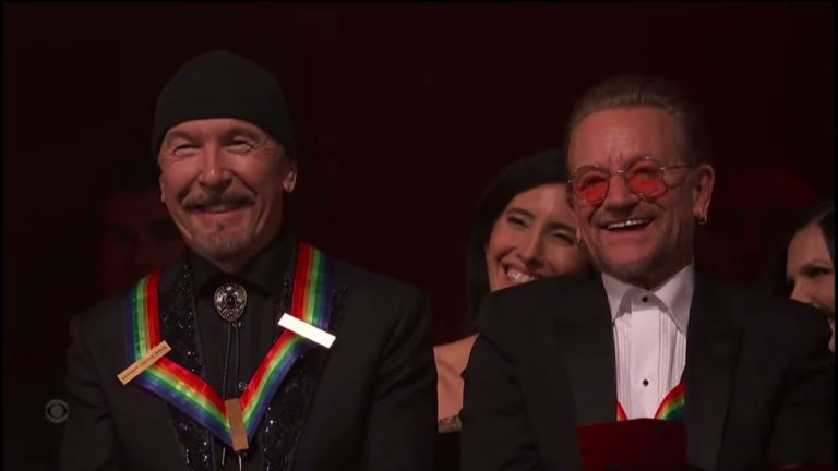 Watch Sacha Baron Cohen As Borat Roast And Toast U2 At Kennedy Center Honors