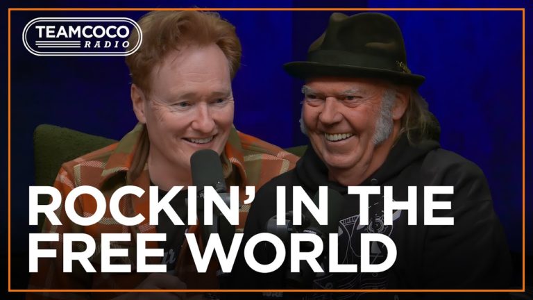 Conan O’Brien Interviews Neil Young for Hour-Long Special on SiriusXM’s Team Coco Radio