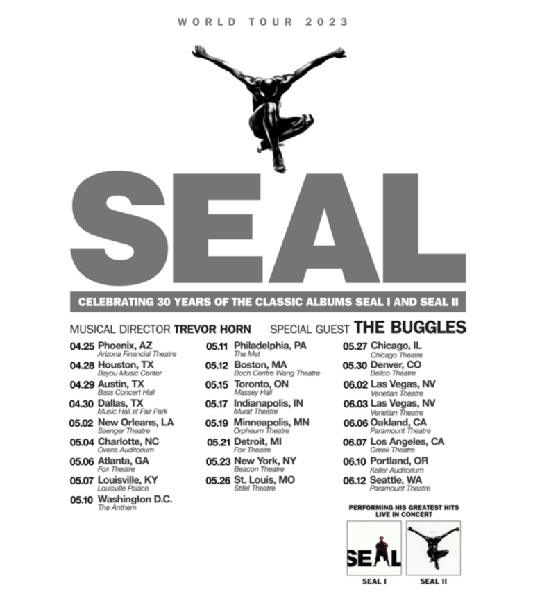 Seal Announces 30th Anniversary North American Tour
