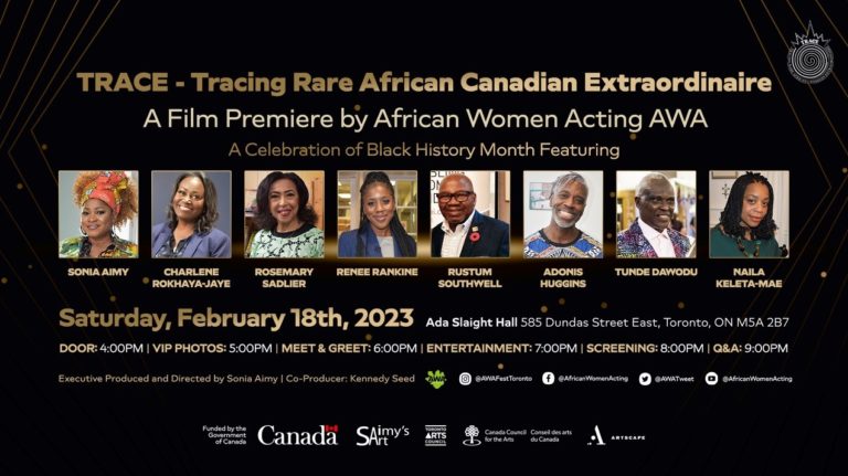 African Women Acting Celebrates Black History Month With Film and New Single at ADA Slaight Hall Feb 18