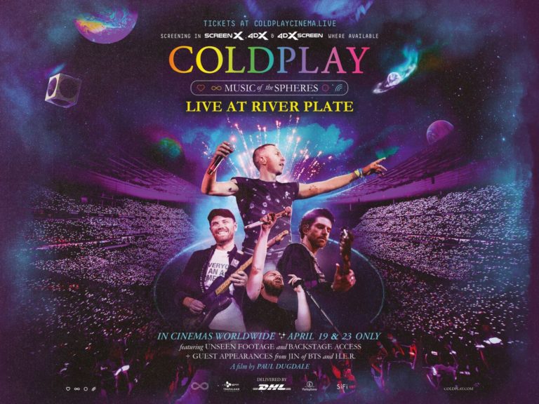 COLDPLAY – MUSIC OF THE SPHERES: LIVE AT RIVER PLATE Is Coming To Theaters On April 19 & 23