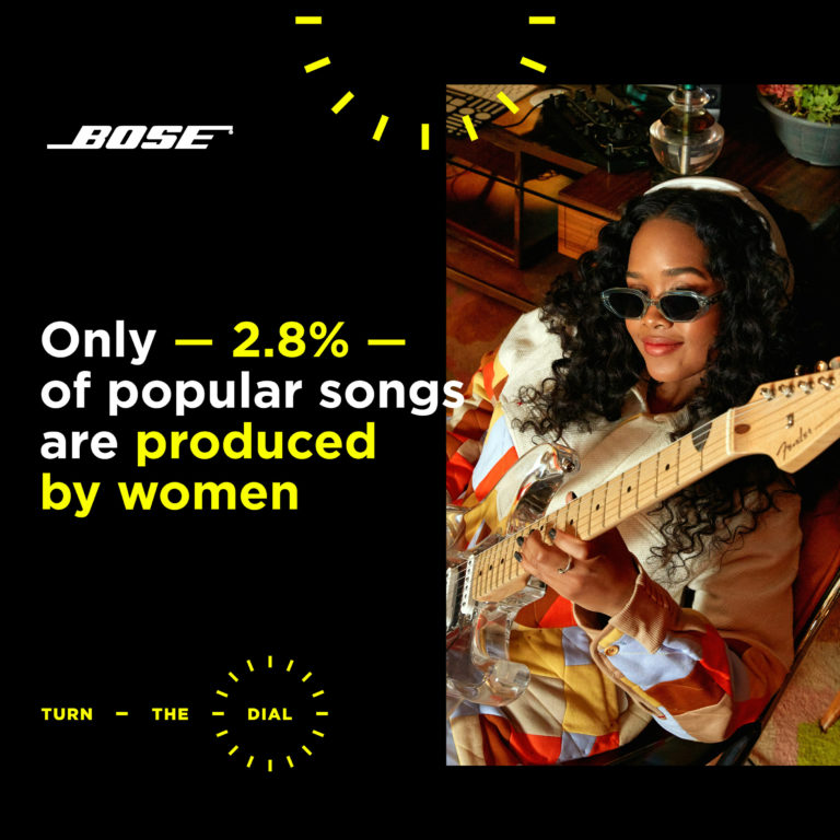 New Bose “Turn The Dial” Initiative Seeks To Close Gender Gap In Music Production