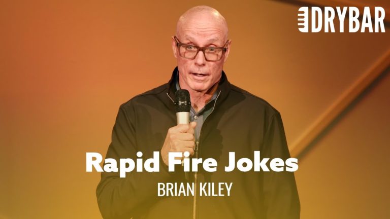 Brian Kiley DeliversThree Minutes Of Awesome Rapid Fire Jokes