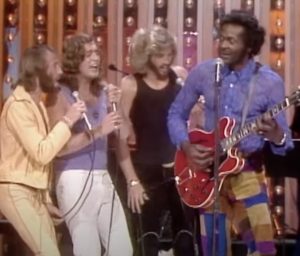 Here Are The Bee Gees and Chuck Berry Performing “Reelin’ and Rockin'” On The Midnight Special