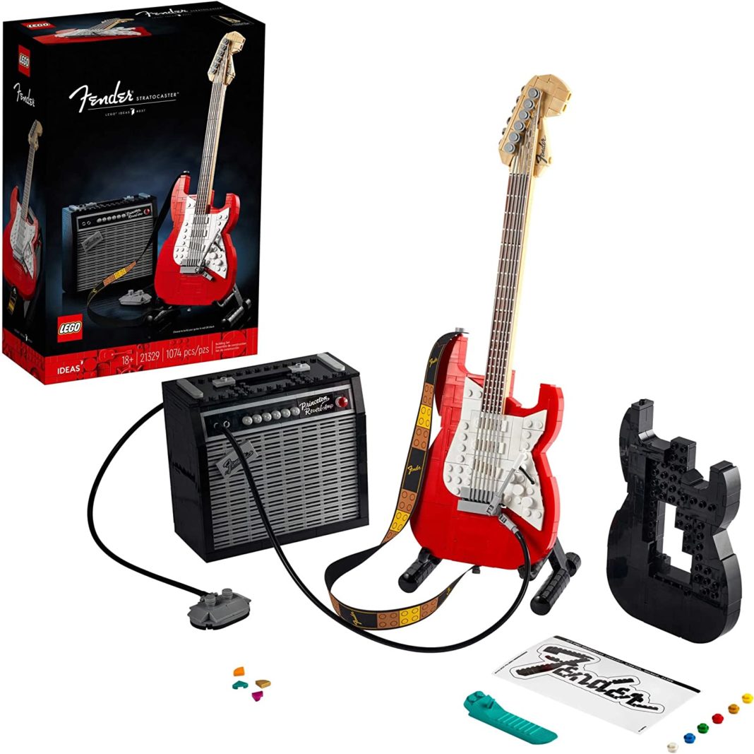 You Can Now Build Your Own Fender Stratocaster With Lego That Eric Alper