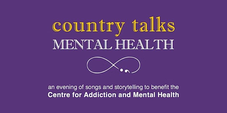Ontario Country Artists Organize Benefit Concert For CAMH On May 24 In Oakville
