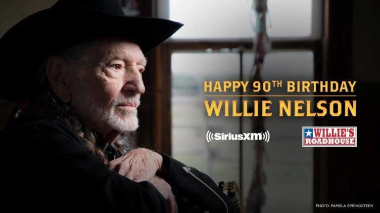 Celebrate Willie Nelson’s 90th Birthday All Week Long on SiriusXM
