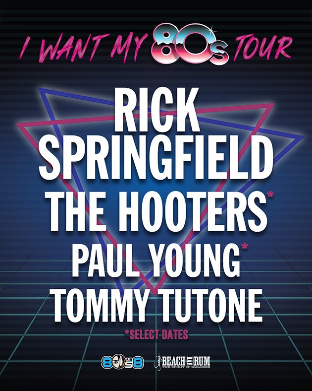 want my 80s tour