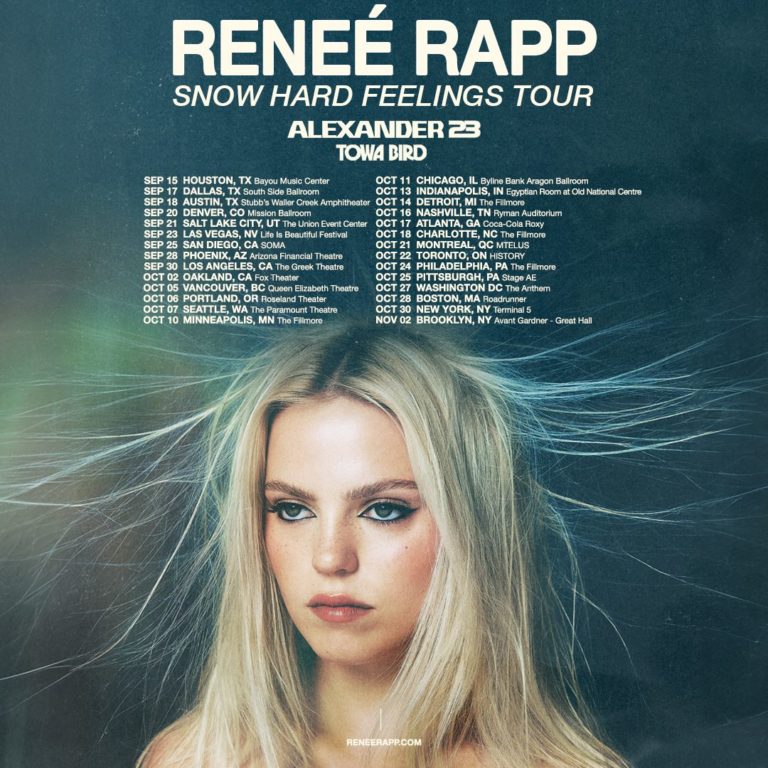 Reneé Rapp Announces Snow Hard Feelings Tour Kicking Off This Fall