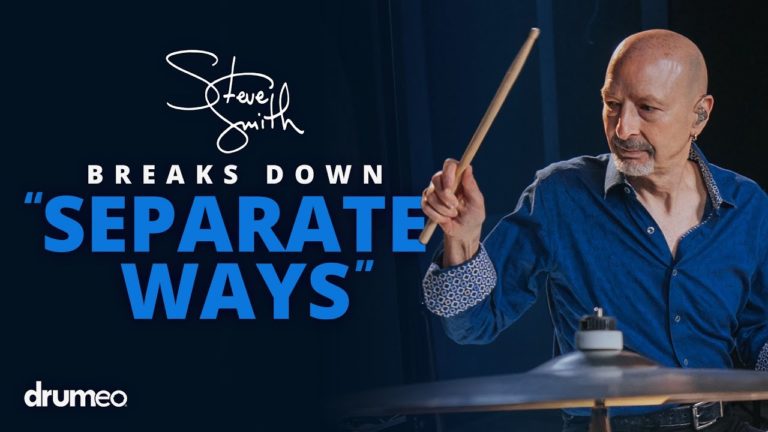 Journey’s Steve Smith Breaks Down His Drumming In The Classic “Separate Ways”