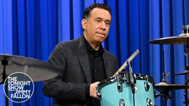 Fred Armisen Delivers A Spot-On Impression Of Different Age Groups Playing The Drums