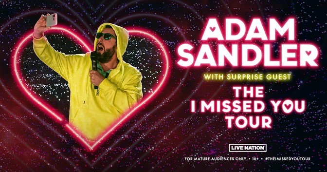 Adam Sandler Announces The ‘I Missed You’ Tour