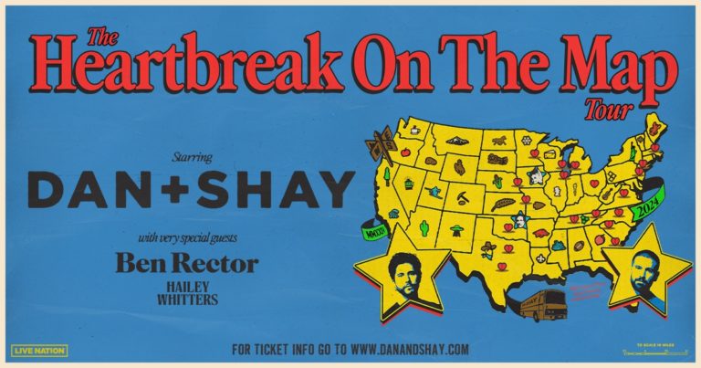 Dan + Shay Announce 2024 ‘The Heartbreak On The Map Tour’