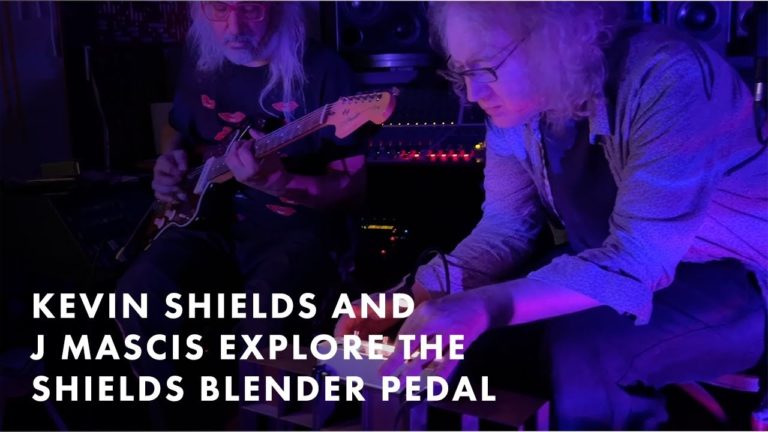 BEHIND THE SCENES: Kevin Shields and J Mascis Explore the Shields Blender Pedal
