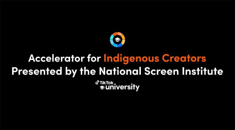 TikTok Accelerator for Indigenous Creators Presented by the National Screen Institute Is Now Open