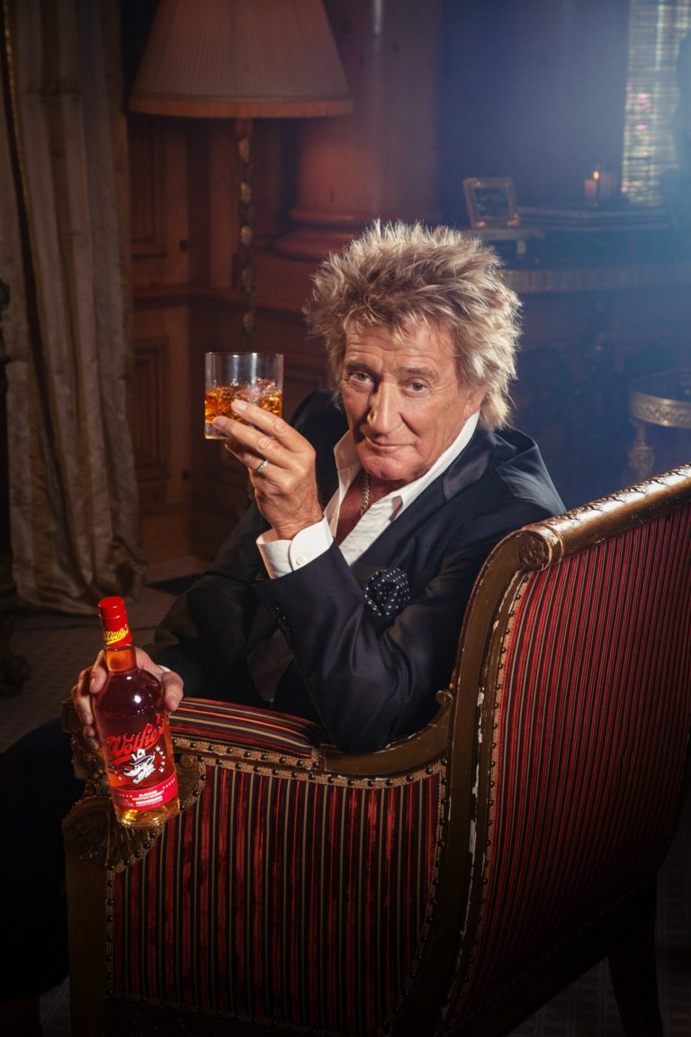Sir Rod Stewart Unveils Wolfie’s Whisky