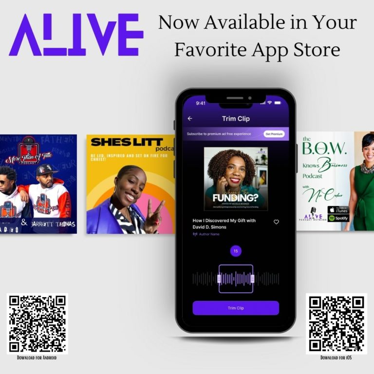 ALIVE Podcast Network and RIVERSIDE.FM Launch Exclusive Networking Platform for Black Creators