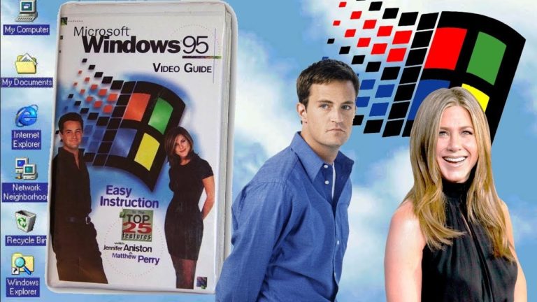 Microsoft Windows 95 Video Guide with Matthew Perry and Jennifer Aniston