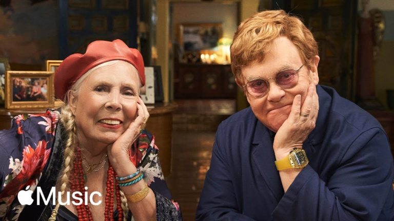 Joni Mitchell Talks ‘Blue’, “Both Sides Now” and Newport Folk Festival with Elton John