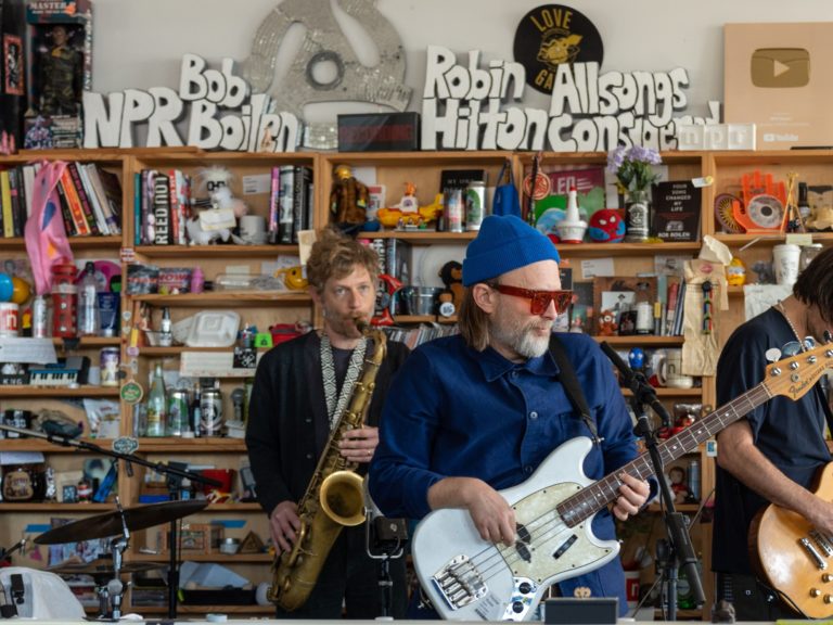 Watch The Smile Perform On NPR’s Tiny Desk Concert