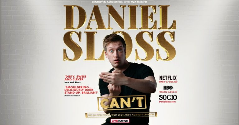 Comedian Daniel Sloss Announces 12th Solo Tour ‘Can’t’