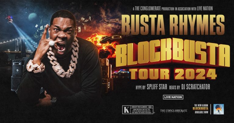 Busta Rhymes Announces Massive 2024 North American Headlining Tour In Support Of Blockbusta!
