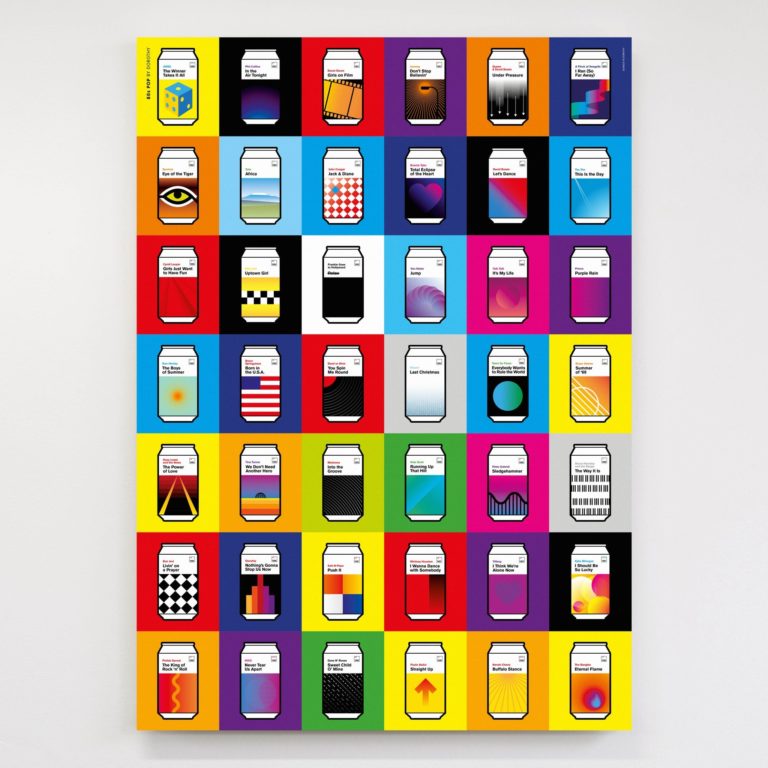 My Favourite Poster Company, Dorothy, Just Released 80s Pop – Original Open Edition