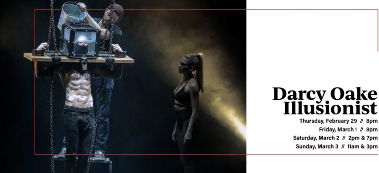 From Britain’s Got Talent To Flato Markham Theatre: Electrifying Illusionist DARCY OAKE Is A Must-See