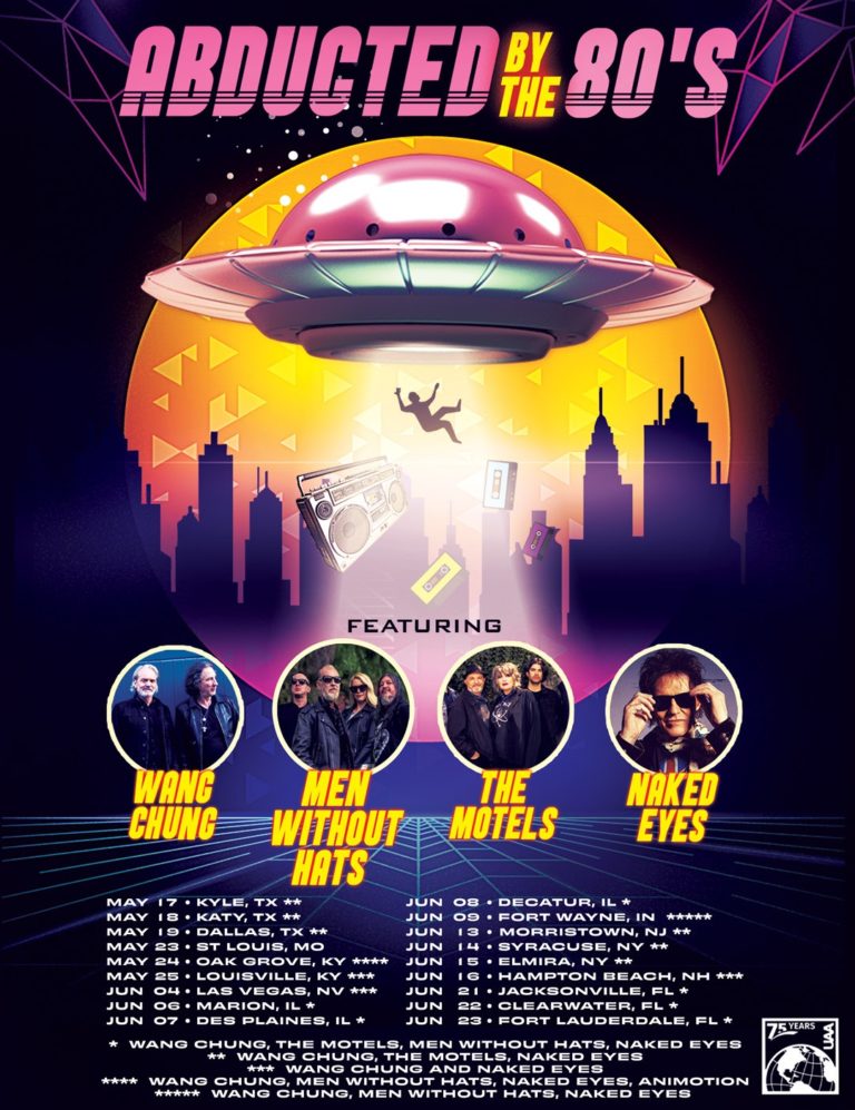 Wang Chung, Men Without Hats, The Motels, And Naked Eyes Announce The “Abducted By The ’80s” Tour