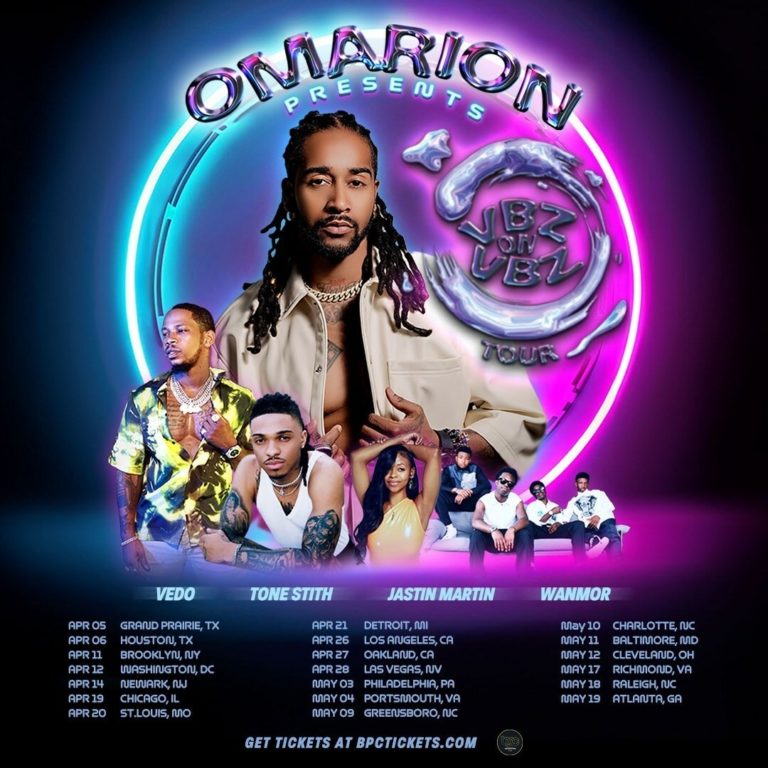Omarion Announces “Omarion: Vbz on Vbz Tour” in Collaboration with the Black Promoters Collective
