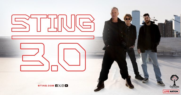 Sting Announces ‘Sting 3.0’ Tour Dates With Dominic Miller And Chris Maas