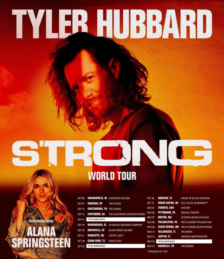 Tyler Hubbard Announces ‘Strong’ World Tour