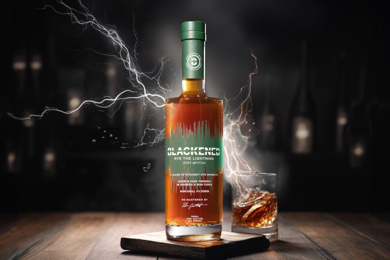 Blackened Whiskey Releases 2024 Edition Of Rye The Lightning Inspired By Metallica