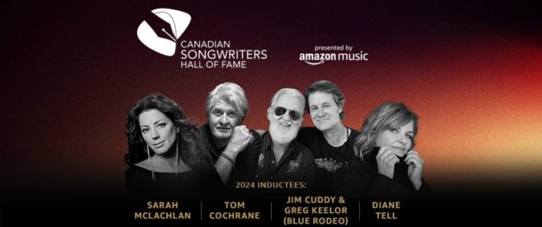 Tom Cochrane, Blue Rodeo’s Jim Cuddy and Greg Keelor, Sarah McLachlan, and Diane Tell To Be Inducted Into The Canadian Songwriter’s Hall of Fame