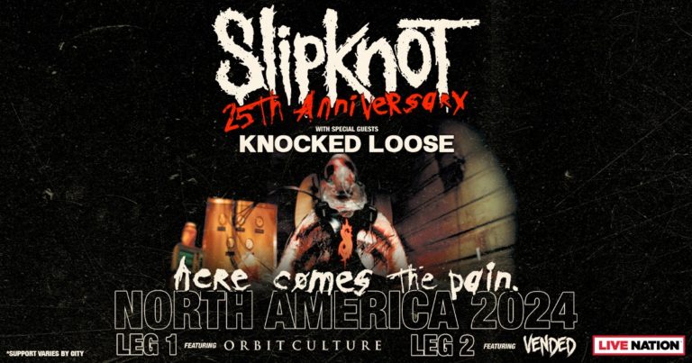Slipknot Announce ‘Here Comes The Pain’ North American Summer Tour