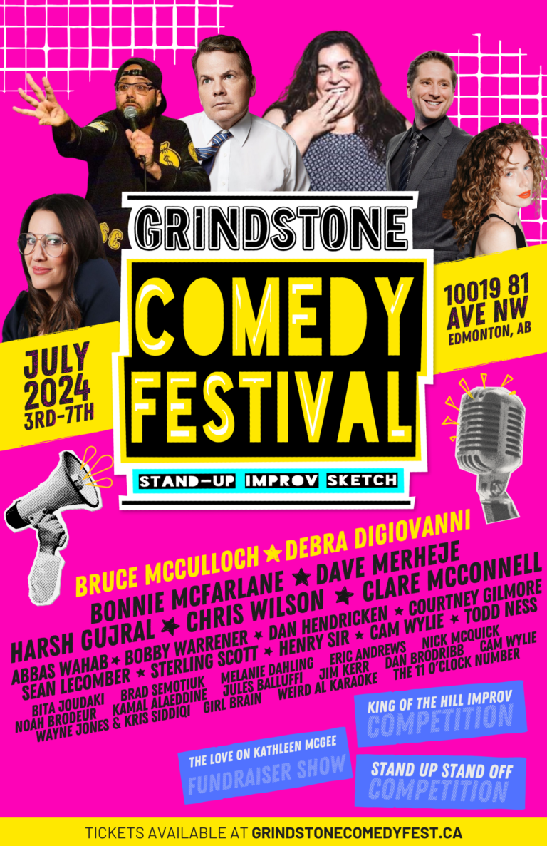 Grindstone Comedy Festival Returns for Its 5th Year July 3-7 With Bruce McCulloch and Support for Comedian Kathleen McGee