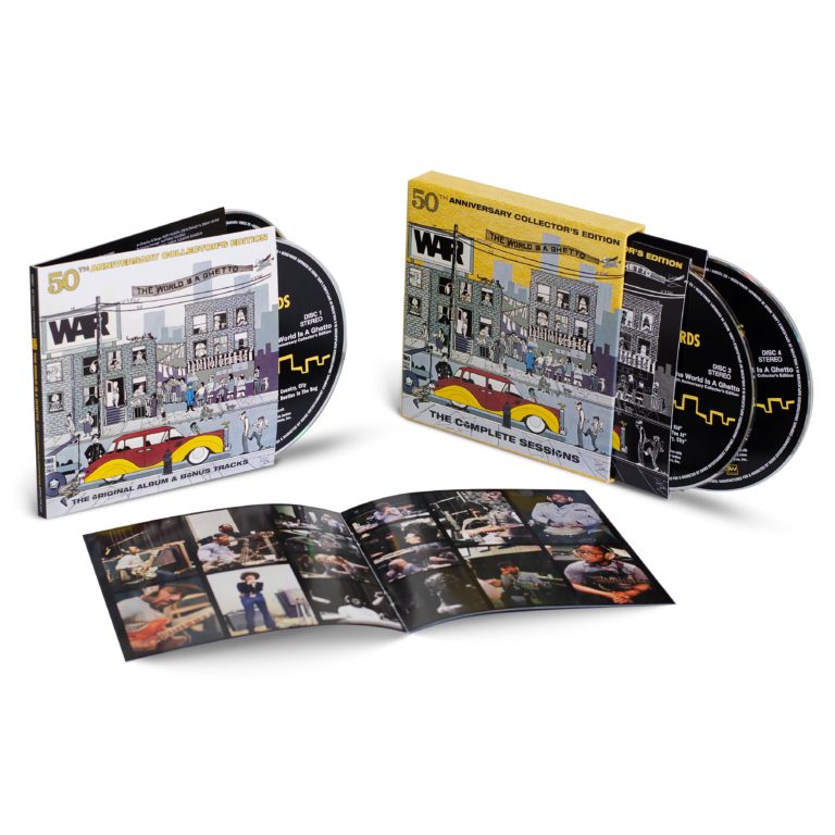 The World Is a Ghetto: 50th Anniversary Collector’s Edition & Greatest Hits Two New Releases From The Iconic WAR