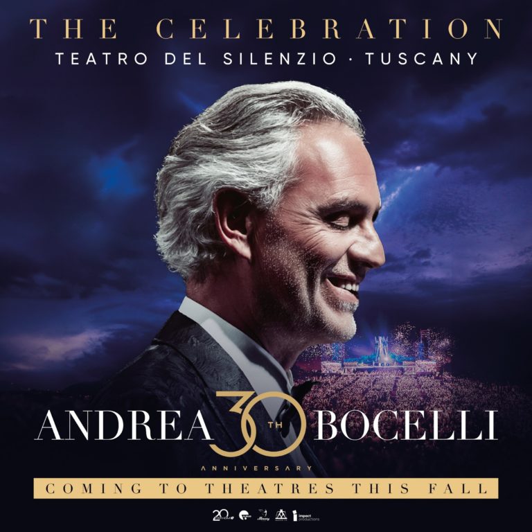 Andrea Bocelli 30: The Celebration To Be Released Worldwide In Theaters This Fall