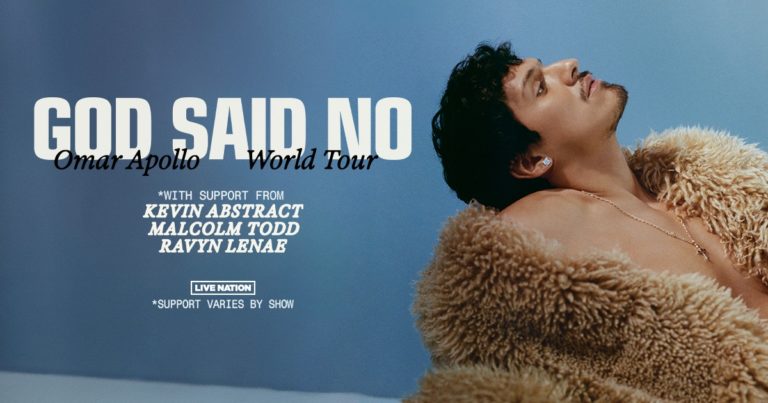 Omar Apollo Announces North American Headline Tour Launching August 20