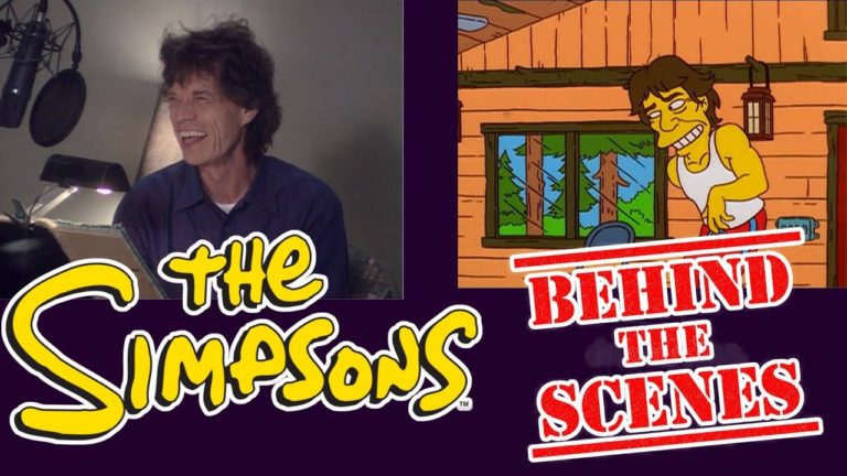 Behind-The-Scenes Footage Of Tom Petty, Lenny Kravitz, Elvis Costello, Keith Richards and Mick Jagger Recording for The Simpsons’ “How I Spent My Strummer Vacation”